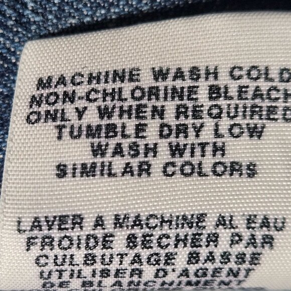 Polo Jeans Co Indigo Cotton Midi Cargo Skirt Trendy 2 Preppy Revival Heritage - Picture 6 of 10